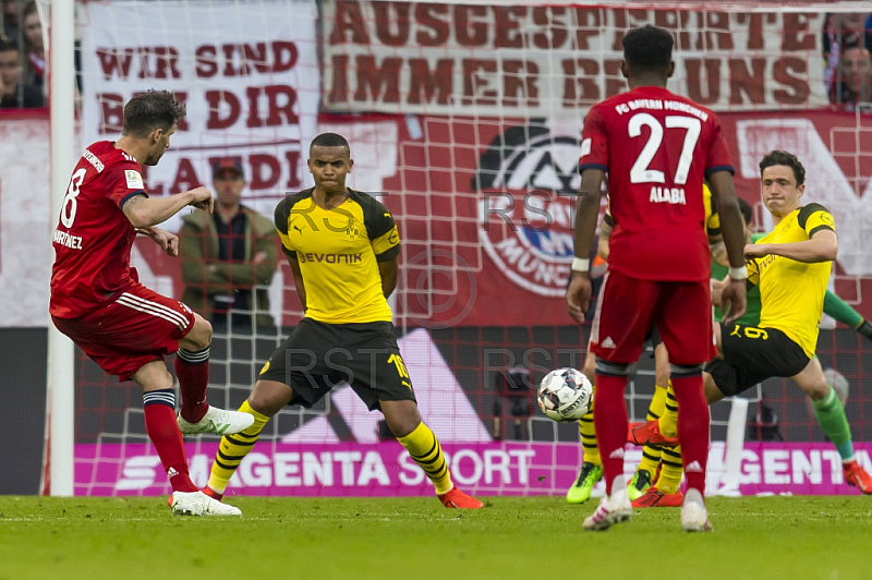 GER, 1.FBL,  FC Bayern Muenchen vs. Borussia Dortmund
