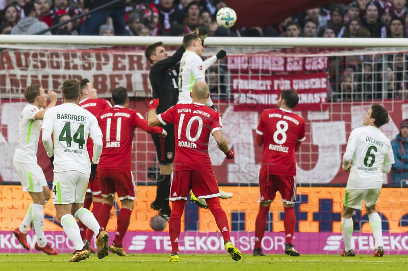 GER, 1.FBL,  FC Bayern Muenchen vs. SV Werder Bremen