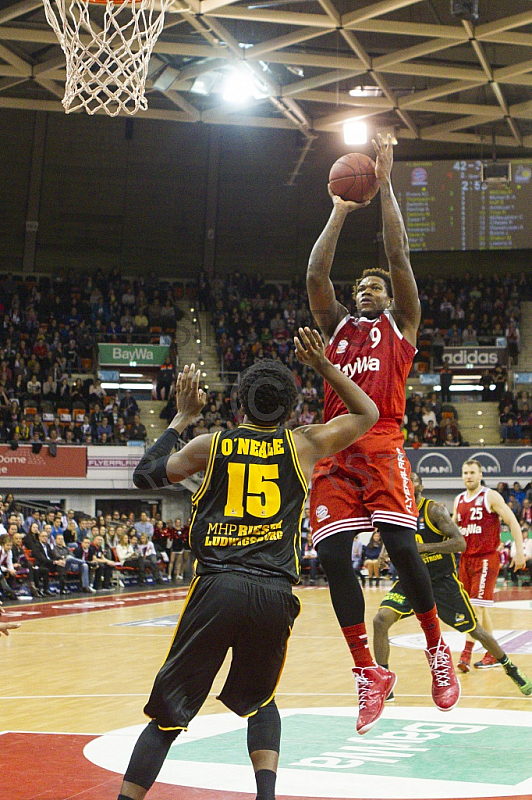 GER, Beko BBL , FC Bayern Muenchen vs. MHP RIESEN Ludwigsburg