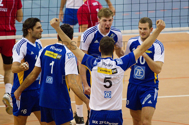 GER, 1.BL Volleyball, Generali Haching vs. VfB Friedrichshafen