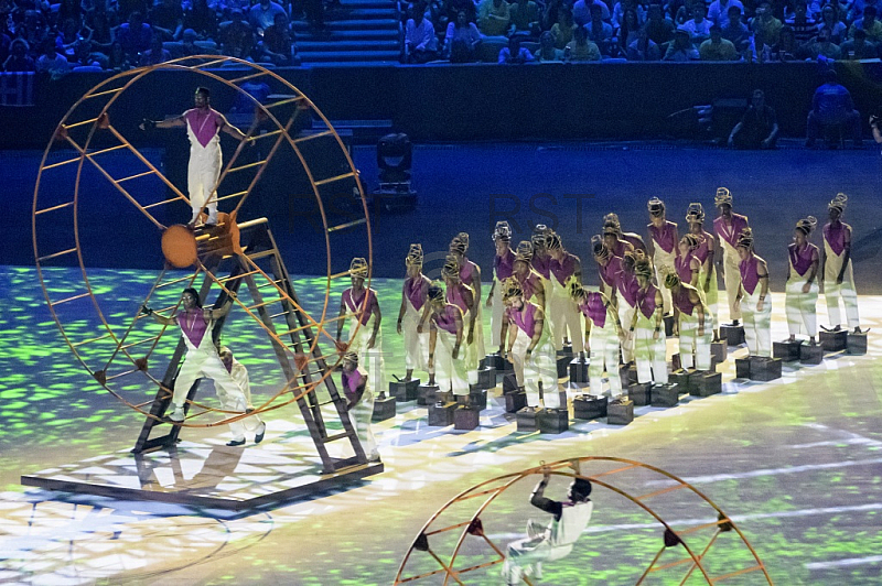 BRA, Eroeffnungsfeier Olympia 2016 - Rio