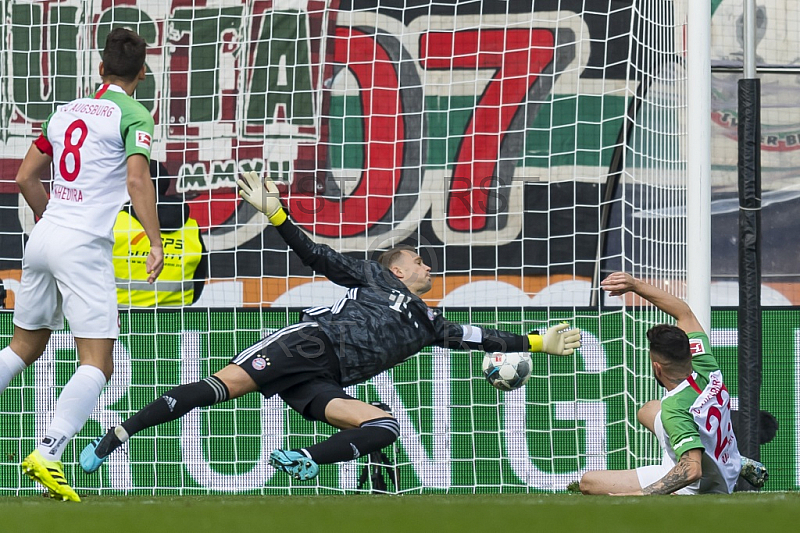 GER, 1.FBL,  FC Augsburg vs. FC Bayern Mnchen