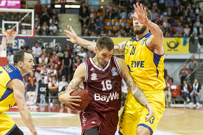 GER, BBL, FC Bayern Muenchen vs. EWE Baskets Oldenburg
