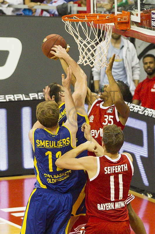 GER, Beko BBL Playoff Halbfinale , FC Bayern Muenchen vs. EWE Baskets Oldenburg
