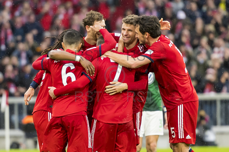 GER, 1.FBL,  FC Bayern Muenchen vs. VfL Wolfsburg