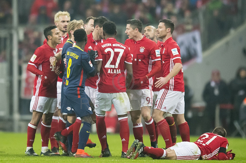 GER, 1.FBL,  FC Bayern Muenchen vs.  RB Leipzig