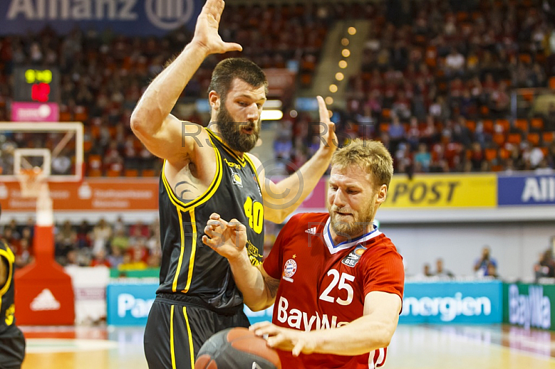 GER, Beko BBLPlayoff  , FC Bayern Muenchen vs. MHP RIESEN Ludwigsburg