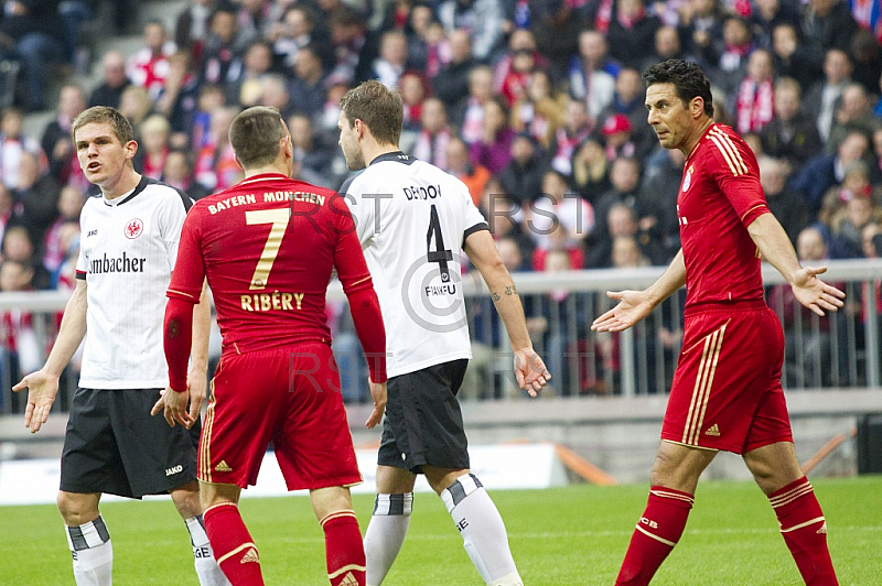 GER, 1.FBL,  FC Bayern Muenchen vs. Eintracht Frankfurt