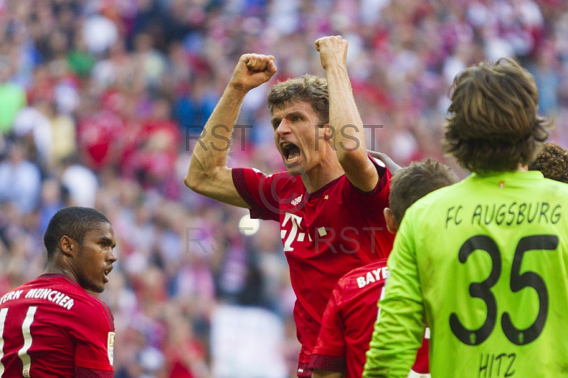 GER, 1.FBL,  FC Bayern Muenchen vs. FC Augsburg