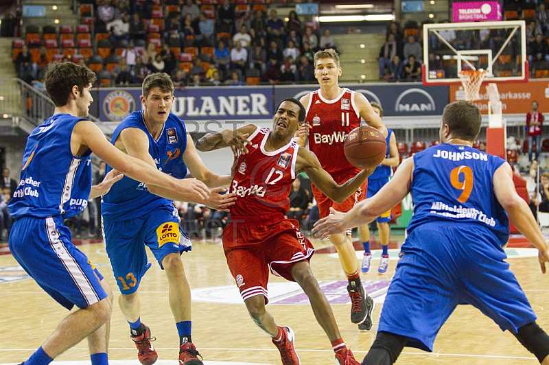 GER, Beko BBL , FC Bayern Muenchen vs. Mitteldeutscher BC