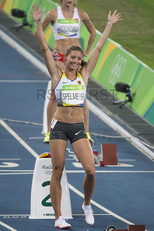 BRA, Olympia 2016 Rio, Leichtathletik, 400 Meter Viertelfinale der Damen 