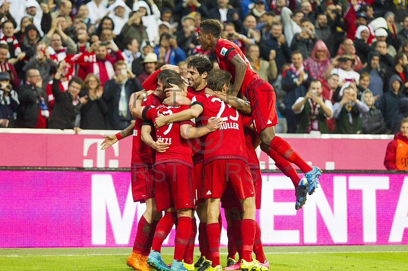GER, 1.FBL,  FC Bayern Muenchen vs. VFL Wolfsburg