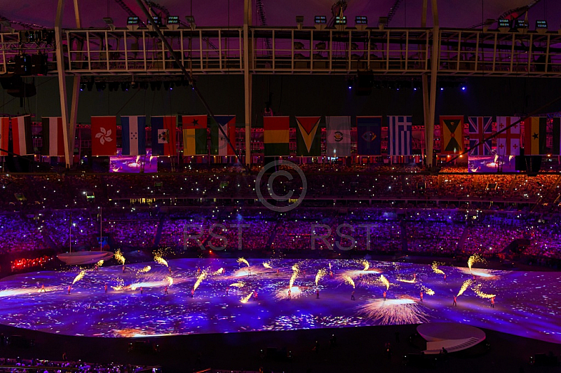 BRA, Eroeffnungsfeier Olympia 2016 - Rio