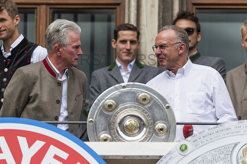 GER, FC Bayern Muenchen Meisterfeier auf dem Marienplatz