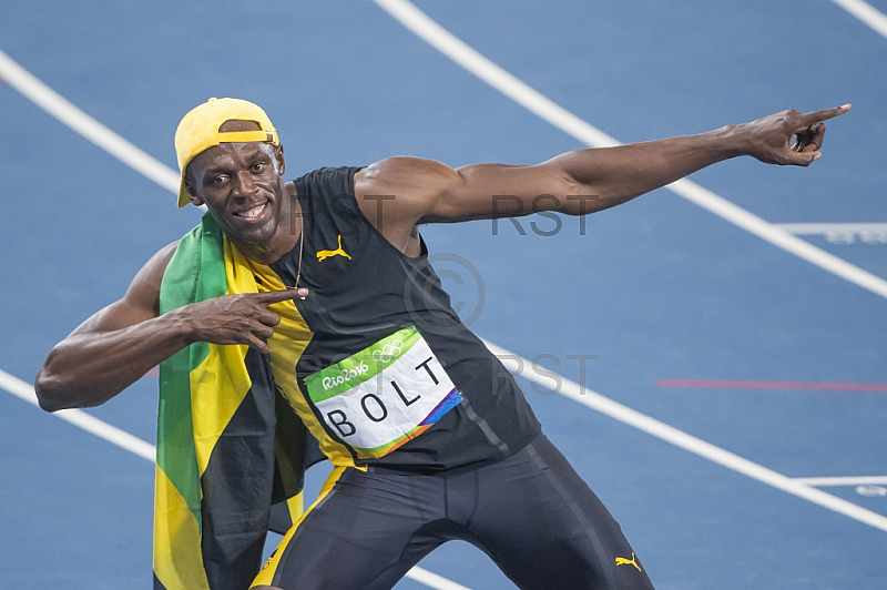 BRA, Olympia 2016 Rio, Leichtathletik, 100 meter Finale der Maenner 