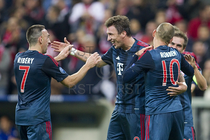 GER, UEFA CL, FC Bayern Muenchen vs. ZSKA Moskau