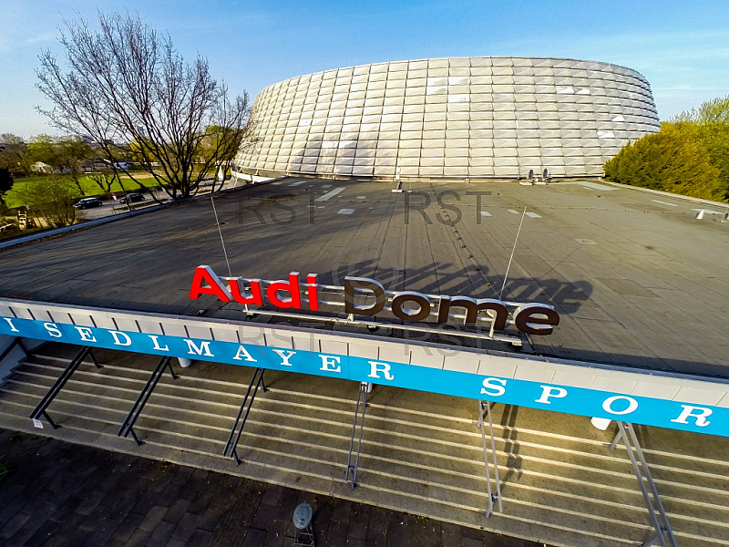 GER, Feature Luftbilder des Muenchner Westparks 