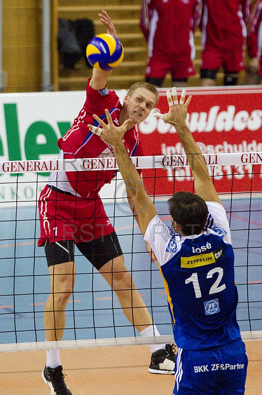 GER, 1.BL Volleyball, Generali Haching vs. VfB Friedrichshafen
