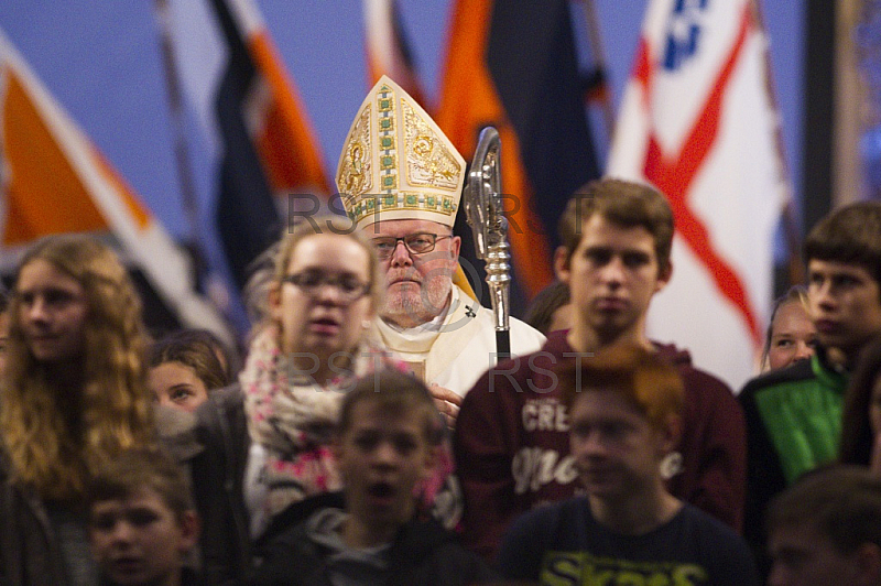 GER, Jugendkorbinianswallfahrt mit Erzbischof Kardinal Reinhard Marx GER, Jugendkorbinianswallfahrt mit Erzbischof Kardinal Reinhard Marx