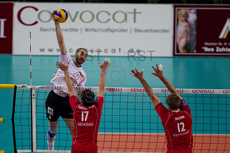 GER, 1.BL Volleyball, Generali Haching vs. Berlin Recycling Voll