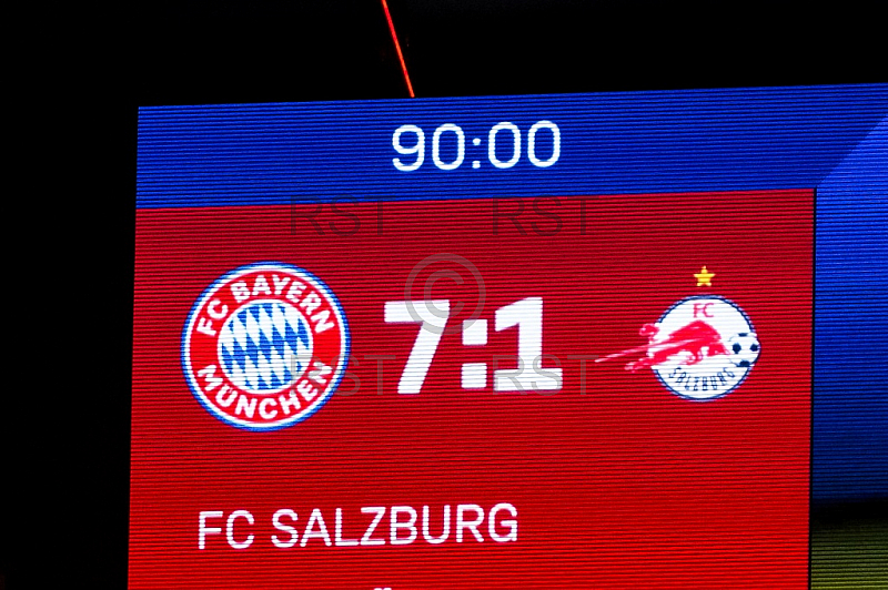 GER, UEFA CL, FC Bayern Muenchen (GER) vs FC Red Bull Salzburg (AUT)