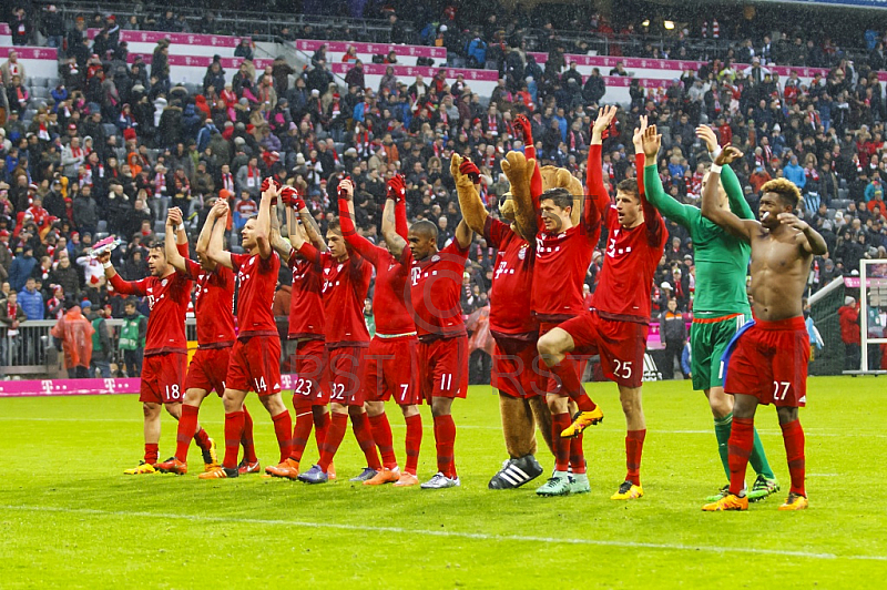 GER, 1.FBL,  FC Bayern Muenchen vs. Darmstadt 98