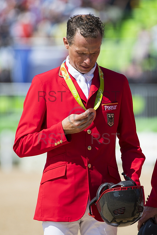 BRA, Olympia 2016 Rio, Reitsport , Team Springen Finale