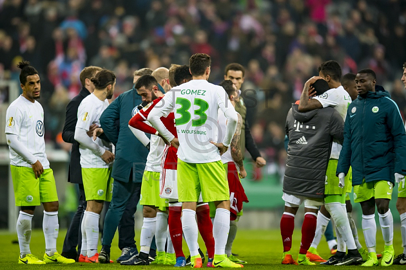 GER,  DFB Pokal 3. Runde,  FC Bayern Muenchen vs. VfL Wolfsburg