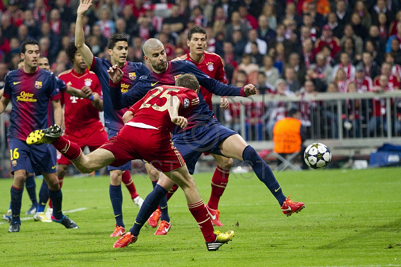 GER, UEFA CL, FC Bayern Muenchen vs. FC Barcelona