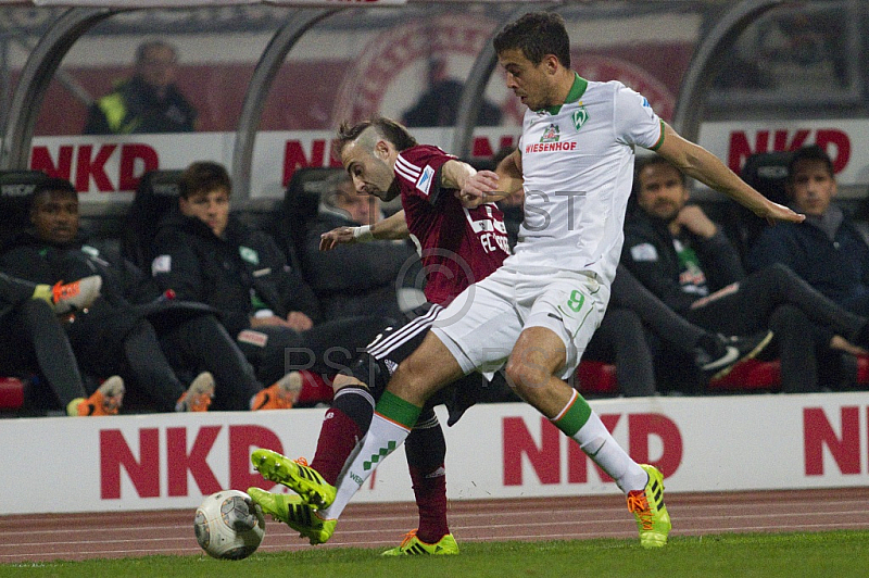 GER, 1.FBL, 1. FC Nuernberg vs SV Werder Bremen