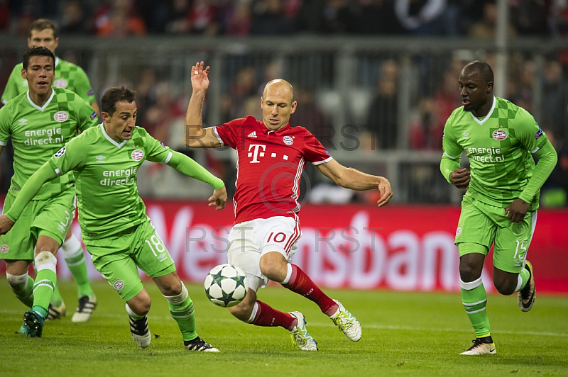 GER, UEFA CL, FC Bayern Muenchen (GER) vs PSV Eindhoven (NED)
