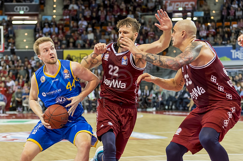 GER, BBL, FC Bayern Muenchen vs. Basketball Loewen Braunschweig