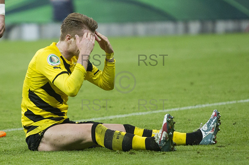 GER, DFB Pokal Halbfinale,  FC Bayern Muenchen vs. Borussia Dortmund