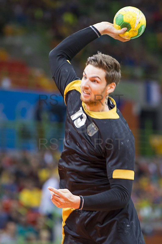 BRA, Olympia 2016 Rio, Handball Slovenien vs Deutschland