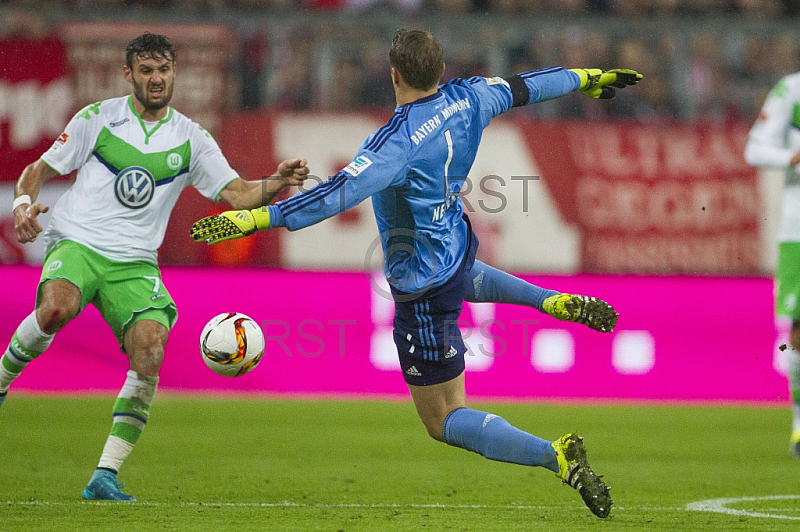 GER, 1.FBL,  FC Bayern Muenchen vs. VFL Wolfsburg