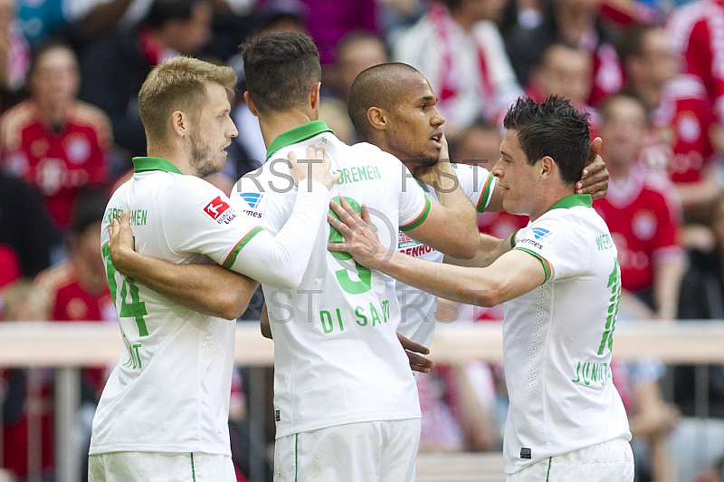 GER, 1.FBL,  FC Bayern Muenchen vs. SV Werder Bremen