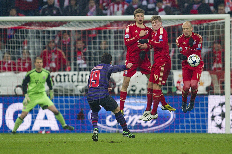 GER, UEFA CL, FC Bayern Muenchen vs. FC Arsenal London GER, UEFA CL, FC Bayern Muenchen vs. FC Arsenal London