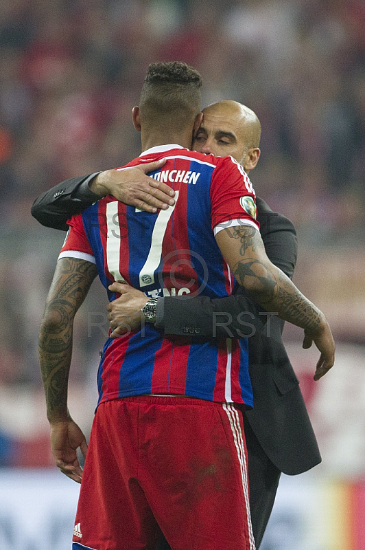 GER, DFB Pokal Halbfinale,  FC Bayern Muenchen vs. Borussia Dortmund