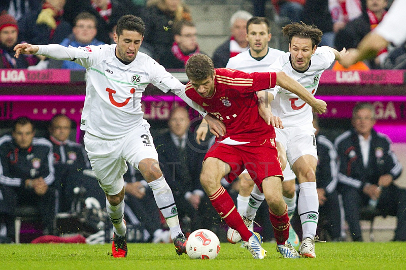 GER, 1.FBL,  FC Bayern Muenchen vs. Hannover 96