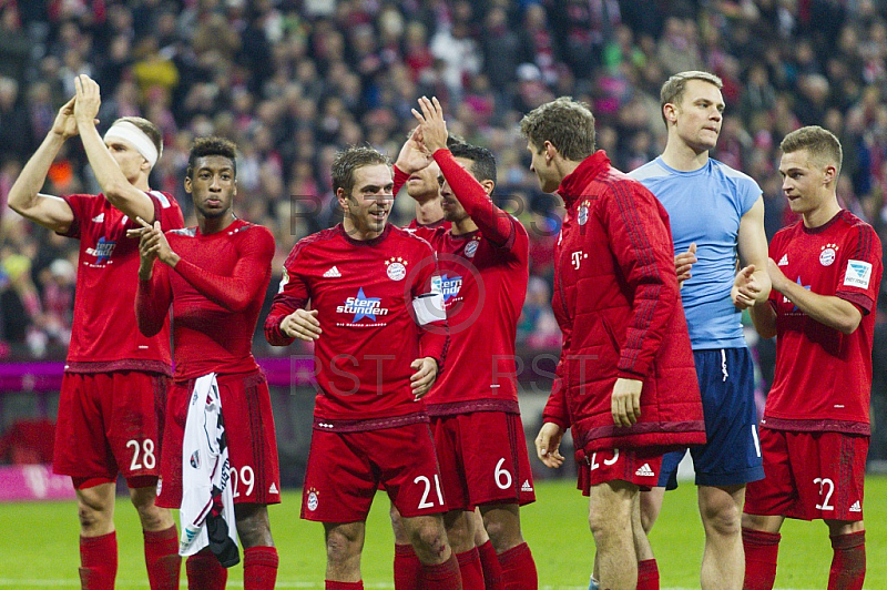 GER, 1.FBL,  FC Bayern Muenchen vs. FC Ingolstadt 04