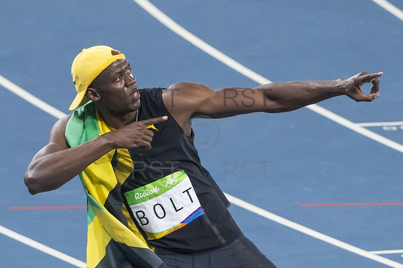 BRA, Olympia 2016 Rio, Leichtathletik, 100 meter Finale der Maenner 