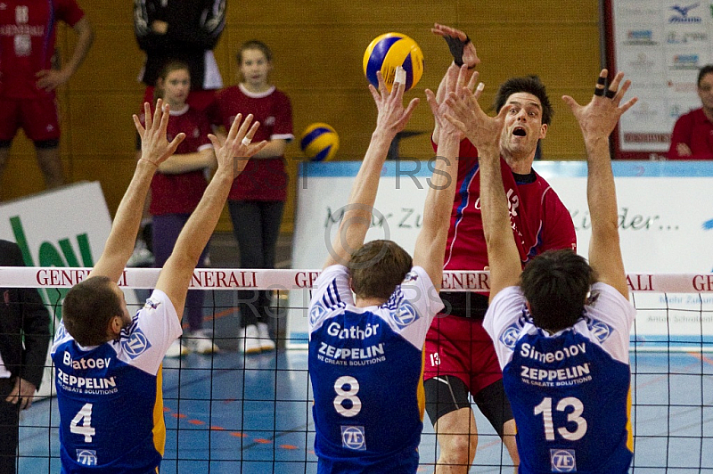 GER, 1.BL Volleyball, Generali Haching vs.  VFB Friedrichshafen