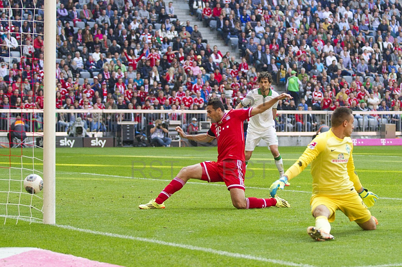 GER, 1.FBL,  FC Bayern Muenchen vs. SV Werder Bremen