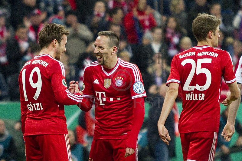 GER, DFB Pokal, FC Bayern Muenchen vs. 1. FC Kaiserslautern