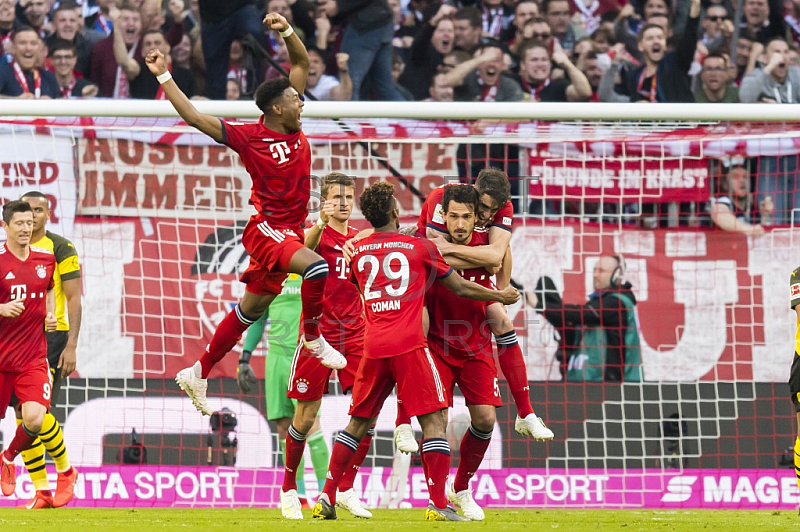 GER, 1.FBL,  FC Bayern Muenchen vs. Borussia Dortmund