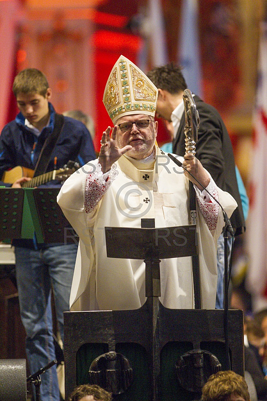 GER, Jugendkorbinianswallfahrt mit Erzbischof Kardinal Reinhard Marx GER, Jugendkorbinianswallfahrt mit Erzbischof Kardinal Reinhard Marx