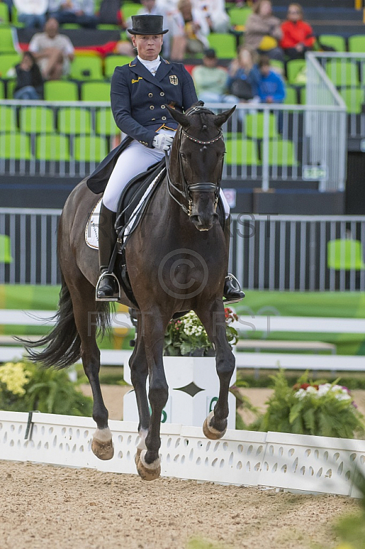 BRA, Olympia 2016 Rio, Reitsport , Dressur Mannschaft Grand Prix Spezial