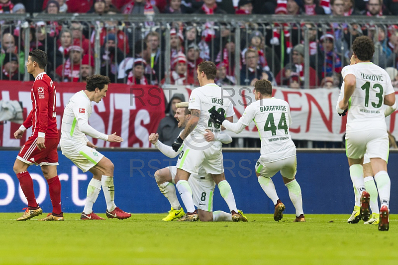 GER, 1.FBL,  FC Bayern Muenchen vs. SV Werder Bremen