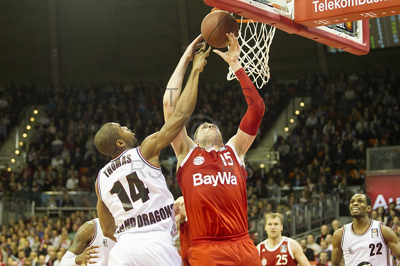 GER, Beko BBL, FC Bayern Muenchen vs. Artland Dragons