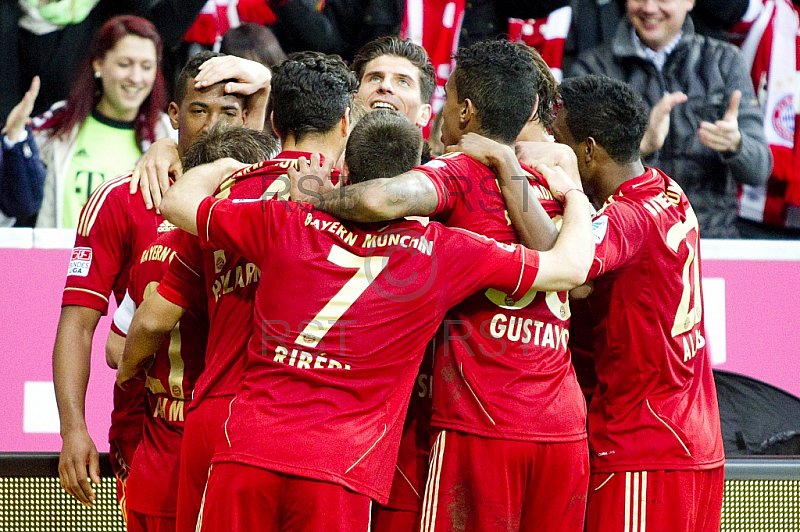 GER, 1.FBL,  FC Bayern Muenchen vs. Fortuna Duesseldorf